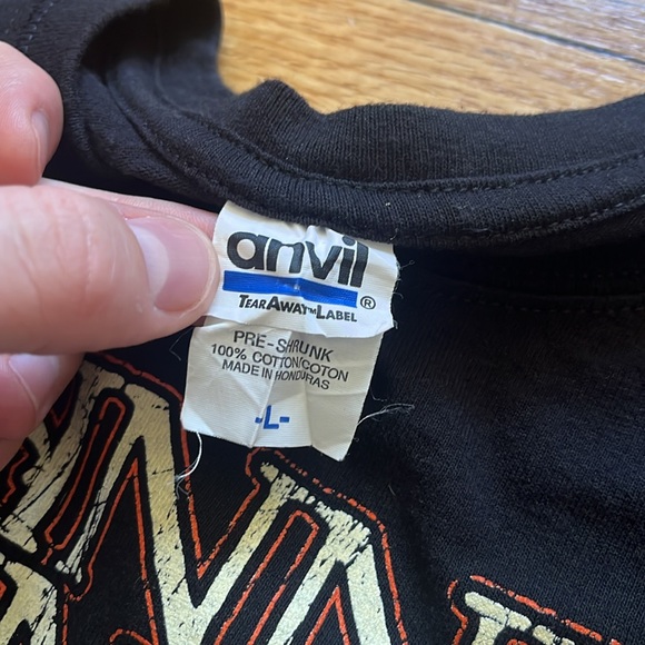 Vintage Johnny Winter T-Shirt / Large / Anvil / Tour Shirt - Picture 3 of 6